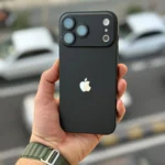 Protectums Matte Black Slim Case for iPhone with Camera Protector - Image 2