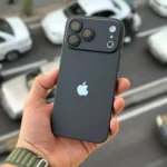 Protectums Matte Black Slim Case for iPhone with Camera Protector - Image 5