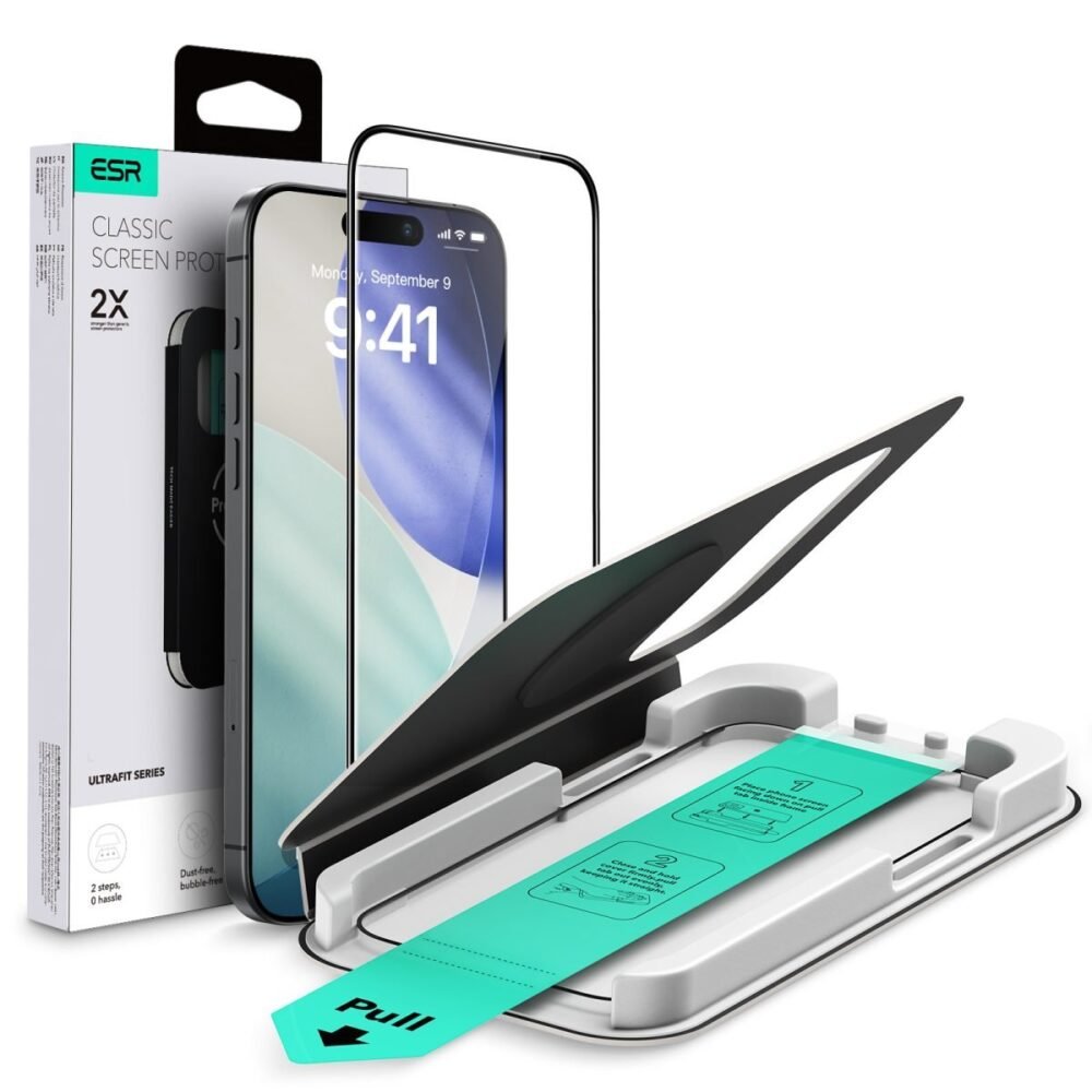 ESR Ultrafit Classic Screen Protector for iPhone 17 Series (1 Pack)