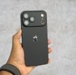 Protectums Matte Black Slim Case for iPhone with Camera Protector - Image 2