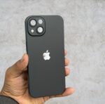 Protectums Matte Black Slim Case for iPhone with Camera Protector - Image 4