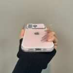 Protectums Pink Glitter iPhone Case with Chrome Camera Guard - Image 4