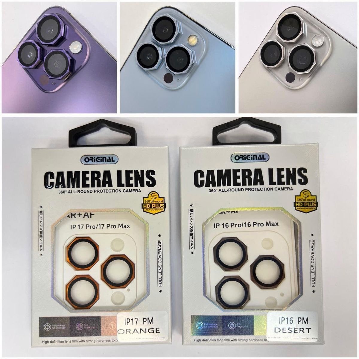 Hexonut Design Camera Lens Protector AR+AF 95% Transparency Full Cover - Image 3