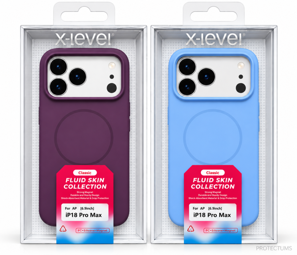 Premium MagSafe iPhone 18 Pro Max Case – Soft Fluid Skin Shockproof Cover