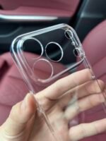 Clear Transparent iPhone Case with Individual Camera Guard Protection - Image 4
