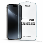 Xmart 8K Borderless Tempered Glass Screen Protector for iPhone